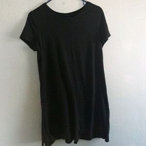 Black Time and True T-shirt dress